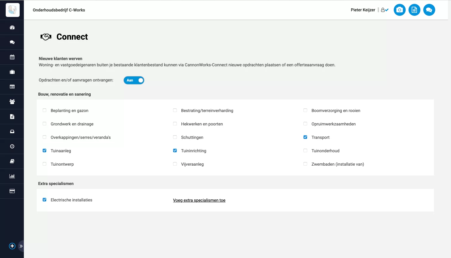 connect-instellingen-cw